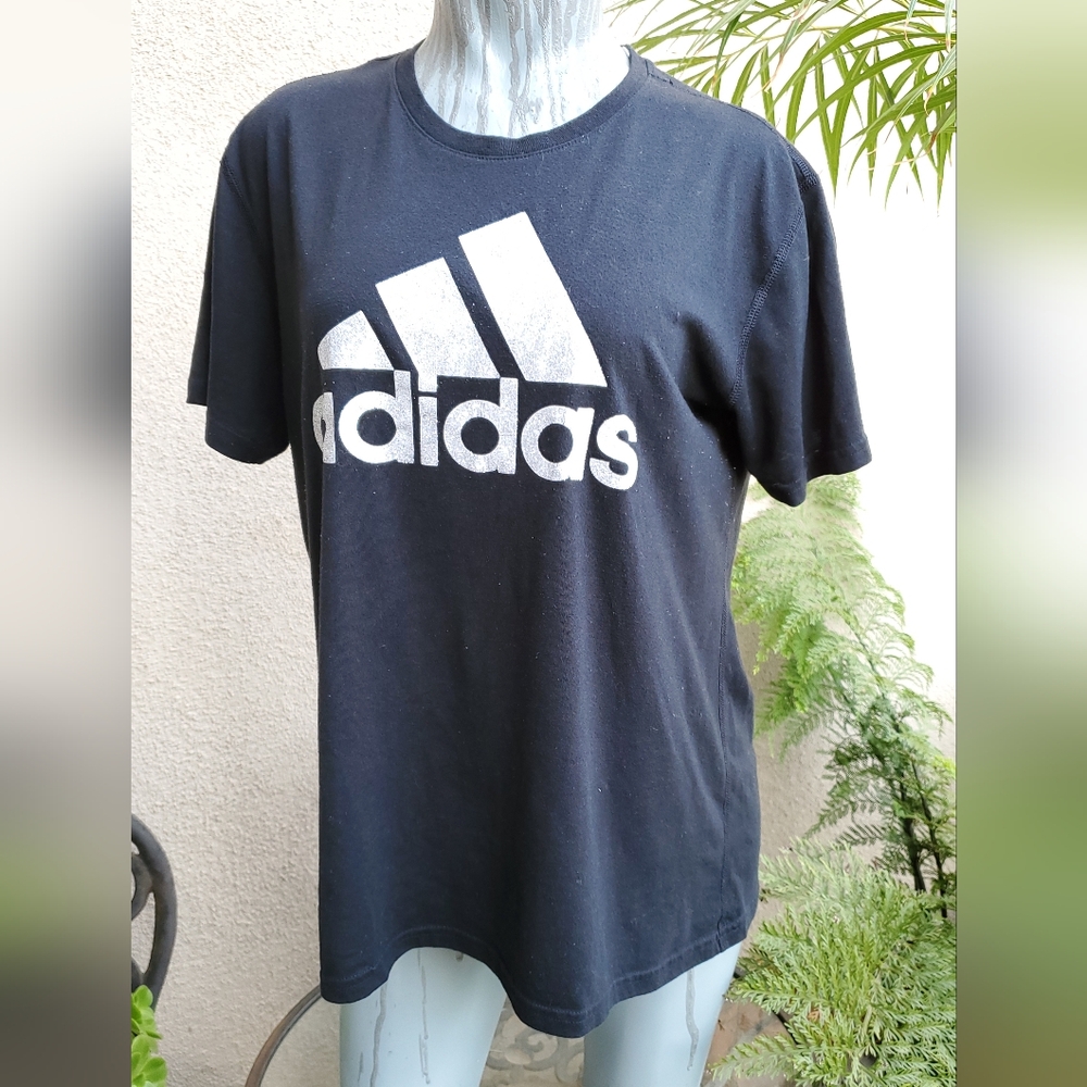 3/$15 WOMEN'S ADIDAS BLACK TEE SHIRT